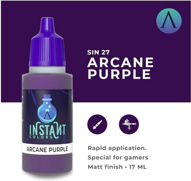 Фарба акрилова Scale75 Instant Colors 17 мл Arcane Purple (8412548900827) - зображення 2