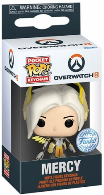 Брелок Funko POP Overwatch 2 Mercy (0889698767439) - зображення 1