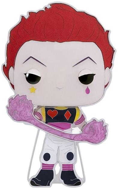 Значок Funko Hunter X Hunter POP Pin Hisoka 10 см (0671803445000) - зображення 2