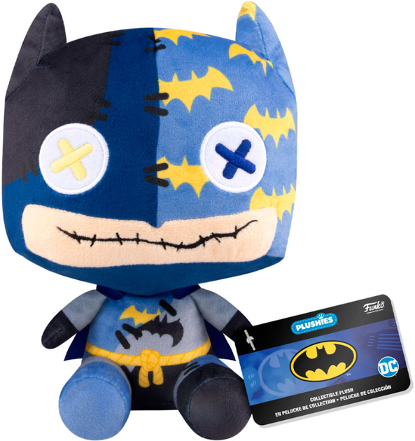 М'яка іграшка Funko DC Comics Batman Patchwork 17.5 см (0889698809092) - зображення 1