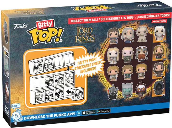 Zestaw figurek Funko Bitty Pop Lord of the Rings Galadriel 4 szt (0889698754576) - obraz 3