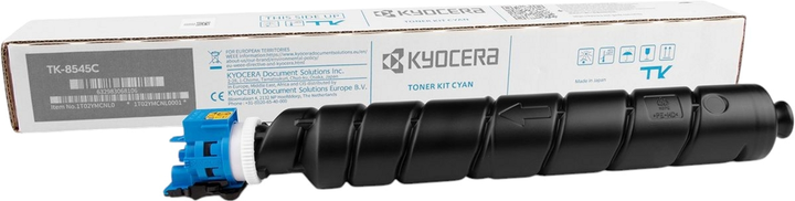 Тонер-картридж Kyocera TK 8545C Cyan (1T02YMCNL0) - зображення 1