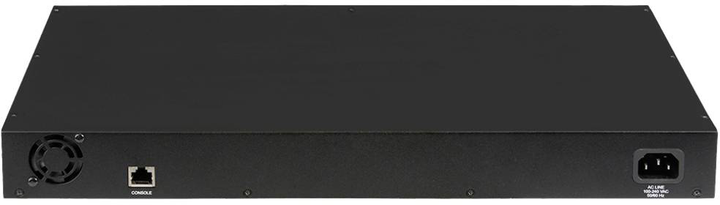 Комутатор Edimax 54-port Gigabit Web smart managed switch with 6 x 10 Gigabit SFP+ ports Black (GS-5654LX) - зображення 5