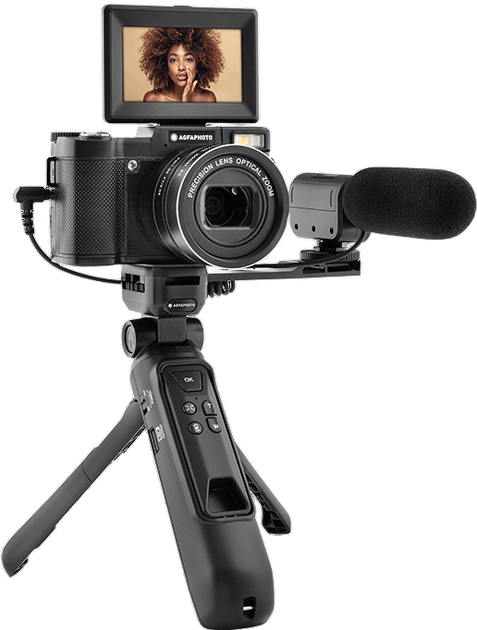 Aparat fotograficzny AgfaPhoto Compact Camera VLG4K-OPT (3760265543908) - obraz 3