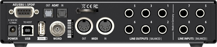 Аудіоінтерфейс RME Fireface UCX II USB (4260123363376) - зображення 3