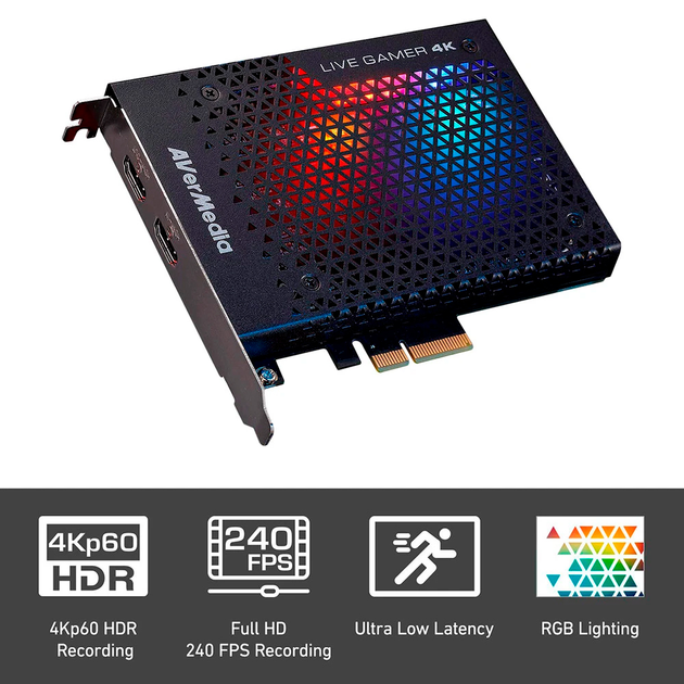 Карта видеозахвата AverMedia Live Gamer 4K GC573 Чёрный (1015-047-00) - изображение 2