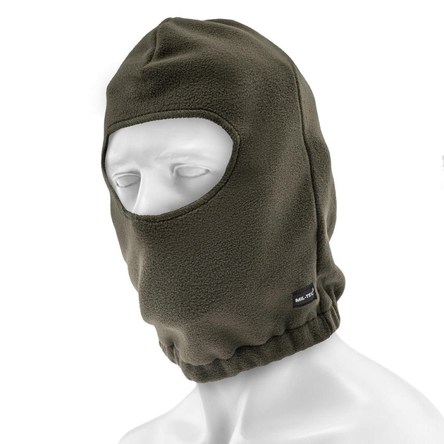 Балаклава тактична Mil-Tec флісова Balaclava Fleece Olive (12110001) - изображение 1