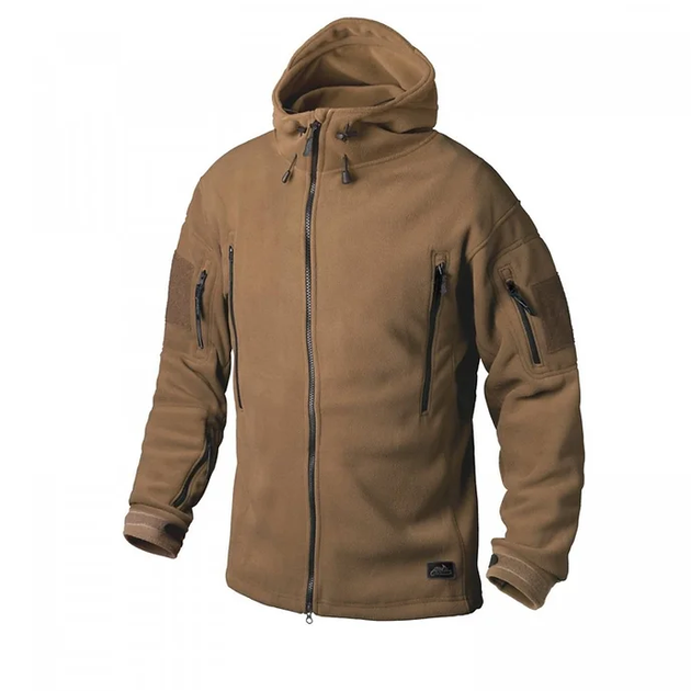 Куртка тактична Helikon-tex флісова Patriot Jacket - Heavy Fleece M Coyote (BL-PAT-HF-11-B04-M) - зображення 1