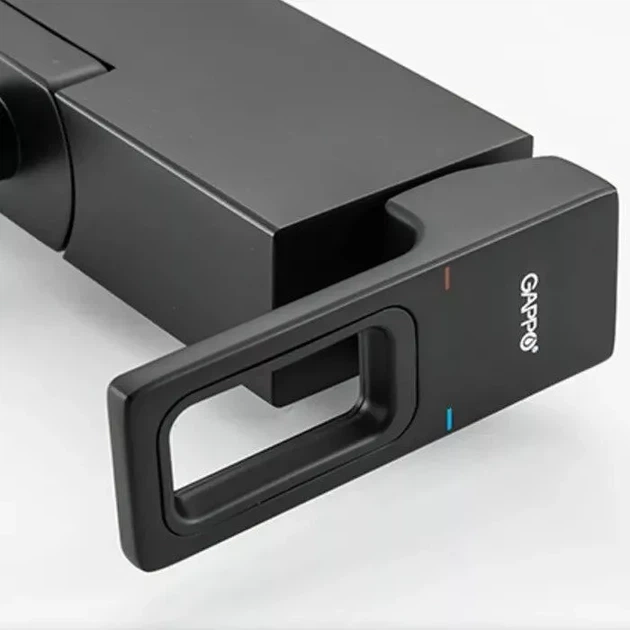 Змішувач для ванни GAPPO G3217-6, чорний G3217-6 - изображение 7