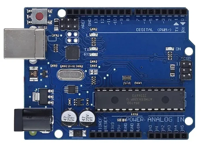Arduino UNO R3 MEGA328P, USB-B + кабель - Фото 2 Arduino UNO R3 MEGA328P, USB-B + кабель - изображение 2