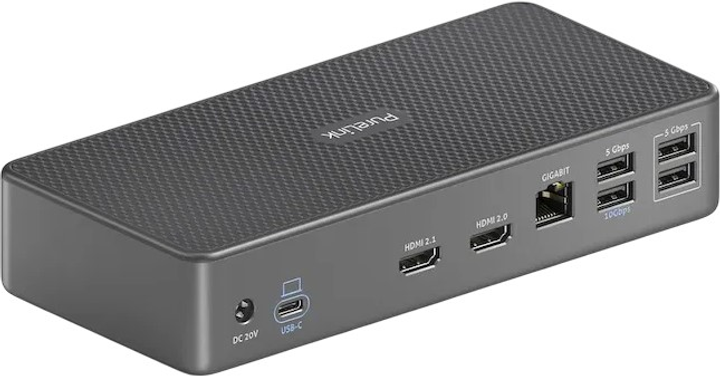 Док-станція PureLink Vuelogic 14in1 USB-C D200 Black (VL-D210DL) - зображення 2