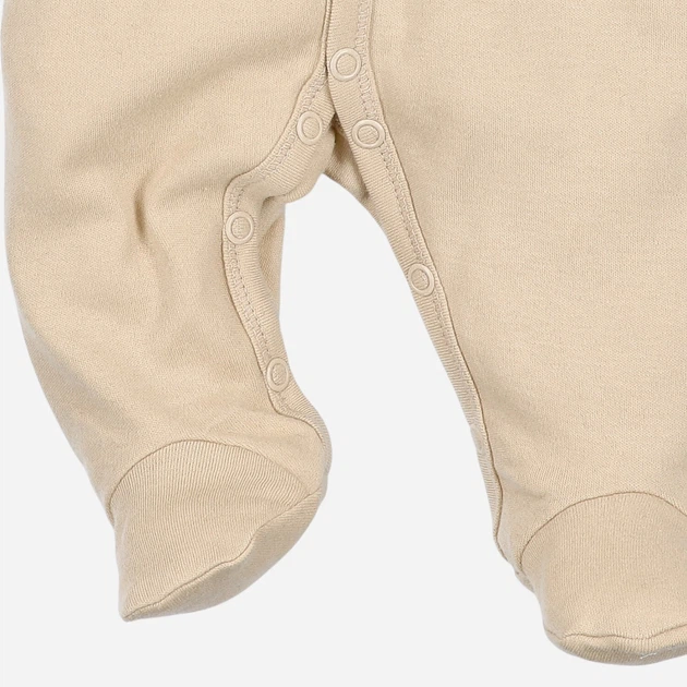 Pajacyk niemowlęcy dla chłopca NINI ABN-3964/BEŻ/056 62 cm Beżowy (5904252458990) - obraz 3