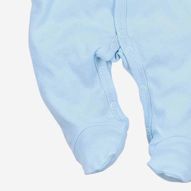 Дитячий чоловічок для новонароджених для хлопчика NINI ABN-3964/BZI/056 62 см Світло-блакитний (5904252450444) - зображення 3