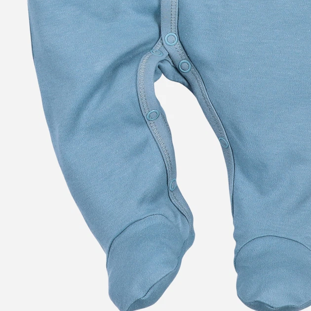 Pajacyk niemowlęcy dla chłopca NINI ABN-3964/ZNI/056 68 cm Niebieski (5904252450369) - obraz 3