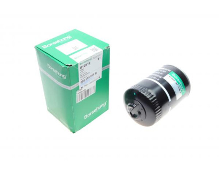 B12819 BORSEHUNG Фильтр масляный Volkswagen Caddy I-II/T3/LT 28-35 1.9TD/2.4i 81-05 - изображение 1