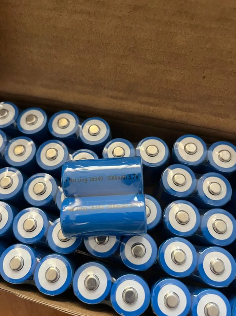 Акумулятор Li-lon Nai Ling 16340 CR123A 3,7V 300mAh - зображення 4