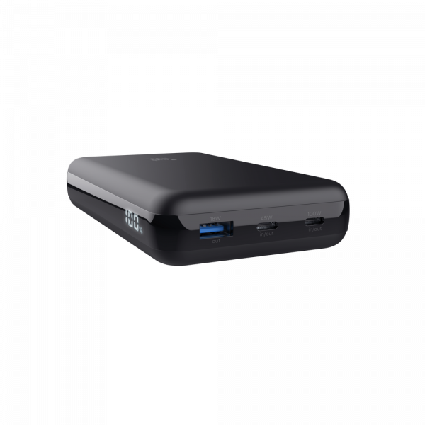 Універсальна мобільна батарея trust Laro 100w Powerbank (25240) - Фото 2 Універсальна мобільна батарея trust Laro 100w Powerbank (25240) - зображення 2