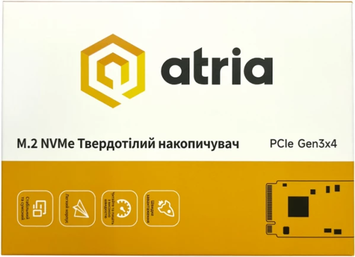 SSD накопитель atria x500s 1 tb (atnvmx500s/1024) - изображение 4