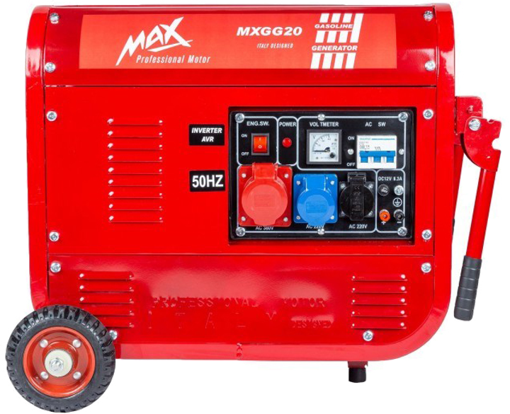 Генератор бензиновий Max MXGG20 2.5 кВт (5901122701897) (955555905653604) - Уцінка - зображення 1