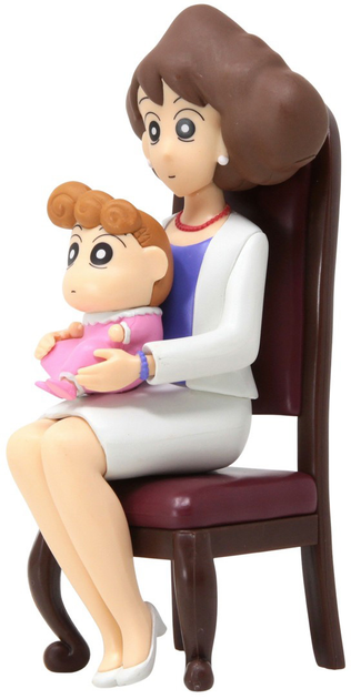 Zestaw figurek Banpresto Crayon Shinchan Nohara Family Photo Vol.2 2 szt (4983164187700) - obraz 3