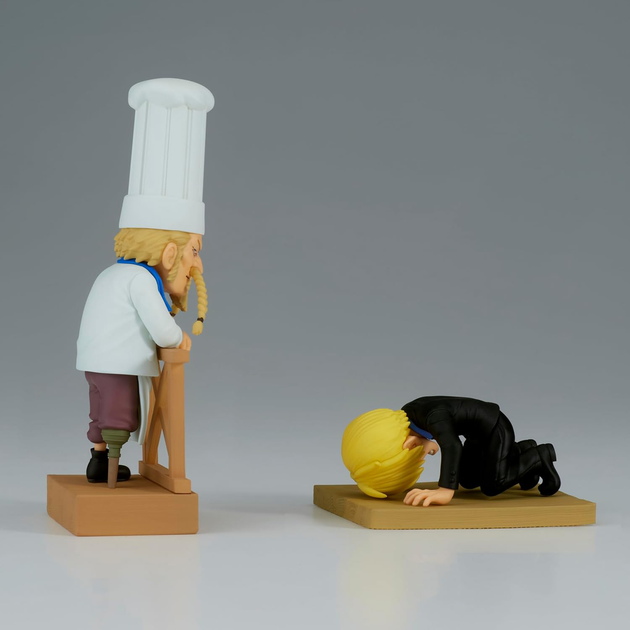 Zestaw figurek Banpresto One Piece WCF Log Series Sanji & Zeff 2 world collectable 8 cm (4983164889864) - obraz 5