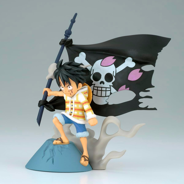 Figurka Banpresto One Piece WCF Log Stories Monkey D Luffy figure 8 cm (4983164892956) - obraz 3