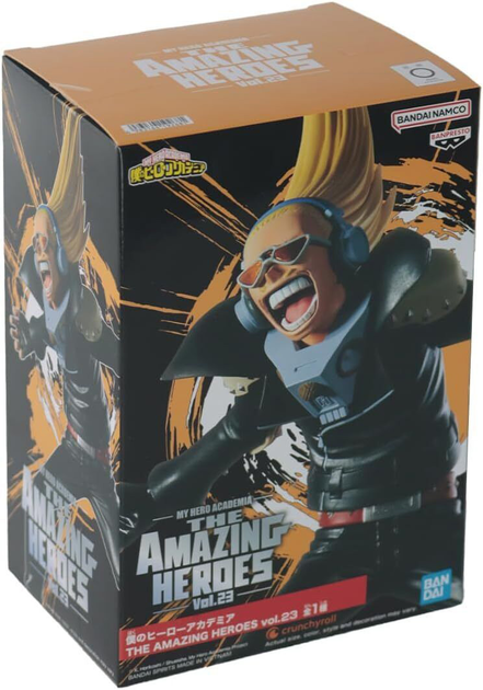 Figurka Banpresto My Hero Academia The Amazing Heroes Vol. 23 Hizashi Yamada Present Mic 15 cm (4983164192681) - obraz 1