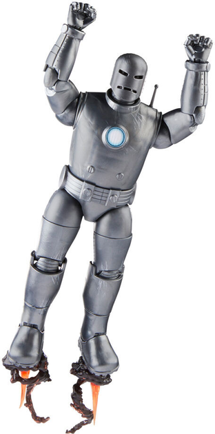 Figurka Hasbro Marvel Legends Beyond Earths Mightiest Iron Man Model 01 z akcesoriami 15 cm (5010996142528) - obraz 5