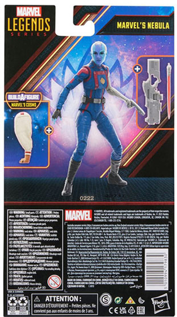 Фігурка Hasbro Marvel Legends Guardians of the Galaxy Nebula з аксесуарами 15 см (5010994179830) - зображення 6