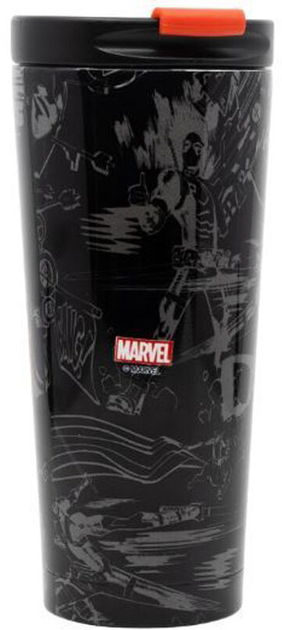 Kubek Stor Marvel Deadpool z nierdzewnej stali 425 ml (8412497119585) - obraz 3