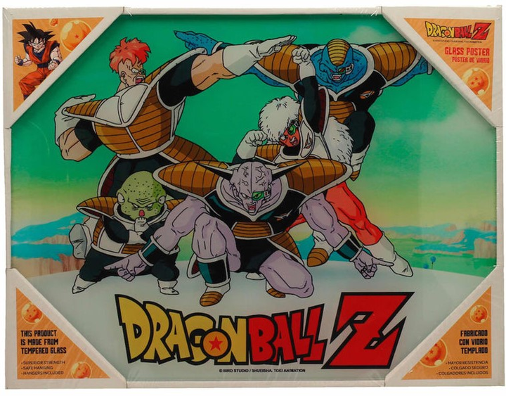 Постер скляний SD Toys Dragon Ball Dragon Ball Special Forces 30 x 40 см (8435450225741) - зображення 1