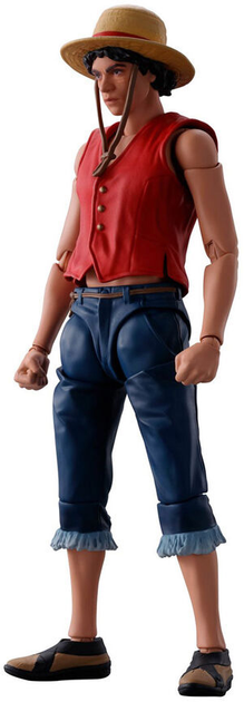 Фігурка Tamashii Nations One Piece Netflix Series Monkey D Luffy SH 14.5 см (4573102657671) - зображення 1