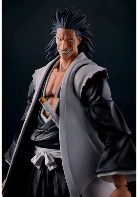 Фігурка Tamashii Nations Bleach Thousand-Year Blood War Kenpachi Zaraki S.H. Figuarts 17 см (4573102661692) - зображення 5