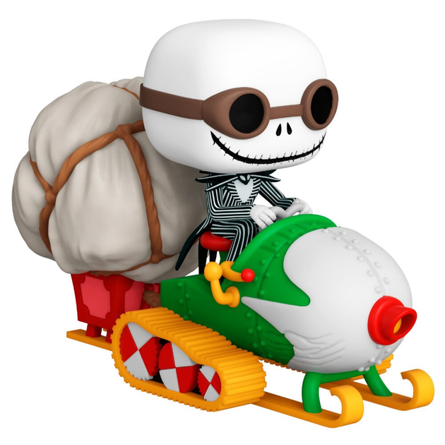 Фігурка Funko POP! Rides Disney Jack Skellington in Snowmobile 104 (0889698491464) - зображення 2