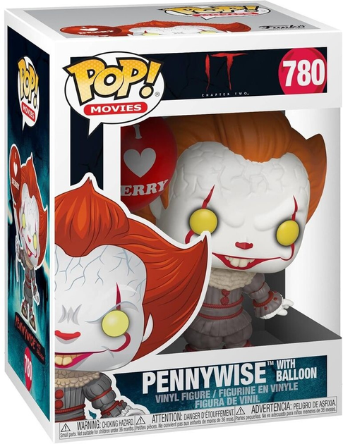 Figurka Funko POP! Movies IT Chapter 2 Pennywise with Balloon 780 (0889698406307) - obraz 1