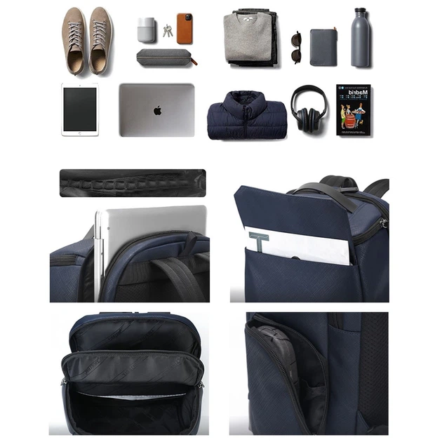 Офисный городской рюкзак Tigernu T-B9055 для ноутбука 13,3" 19л Blue (16215) - изображение 7