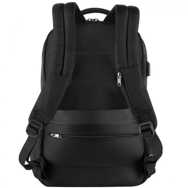 Рюкзак Tigernu T-B3906 с отсеком для ноутбука 15,6" и USB 24л Black (16224) - изображение 3