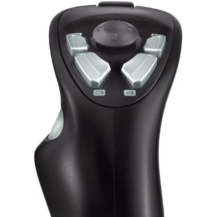 Штурвал Logitech Joystick Extreme 3D Pro (942-000031) - Фото 4 Штурвал Logitech Joystick Extreme 3D Pro (942-000031) - зображення 4