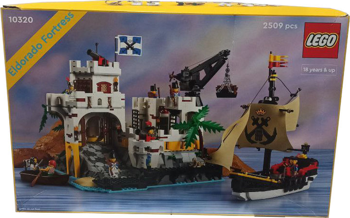 Zestaw klockow LEGO Icons Twierdza Eldorado 2458 elementow (10320) (955555906959570) - Outlet - obraz 2