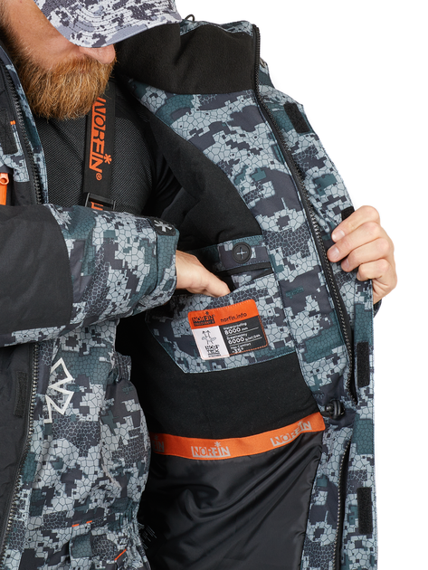 Костюм Norfin DISCOVERY 3 CAMO р.XXXL - Фото 7 Костюм Norfin DISCOVERY 3 CAMO р.XXXL - изображение 7