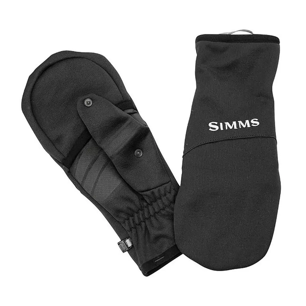 Перчатки Simms Freestone Foldover Mitt Black S (13110-001-20 / 2191174) - изображение 1