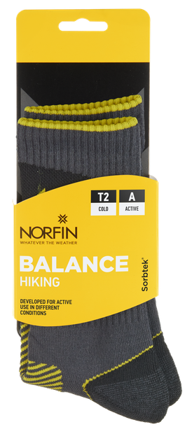 Носки Norfin T2A BALANCE HIKING CREW р.XL (45-47) - Фото 4 Носки Norfin T2A BALANCE HIKING CREW р.XL (45-47) - изображение 4