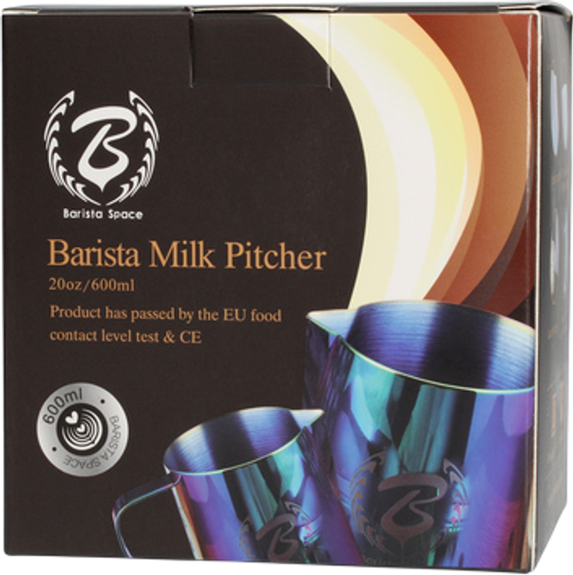 Глечик для молока Barista Space золотий 600 мл (9331543731245) - зображення 6