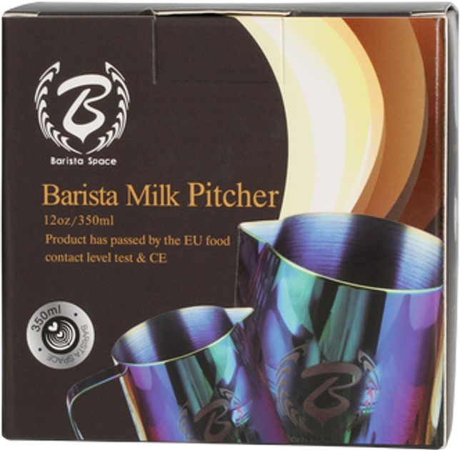 Dzbanek do mleka Barista Space różowo-złoty 350 ml (9331543731290) - obraz 6