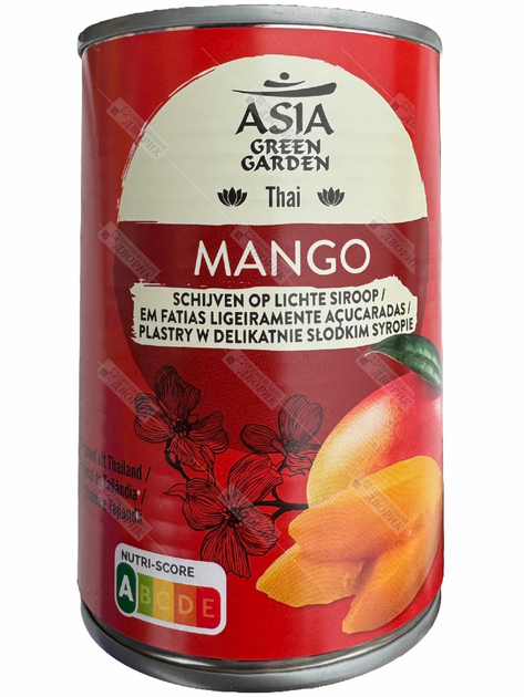 Манго тайский дольками Asia Green Garden консервированный в легком ...