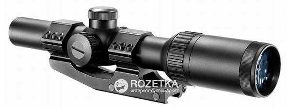 Оптический прицел Barska AR6 Tactical 1-6x24 (IR Mil-Dot R/G) (922719) - изображение 2