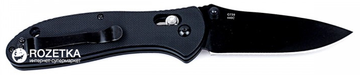 Туристический нож Ganzo G7393 Black (G7393-BK) - изображение 2