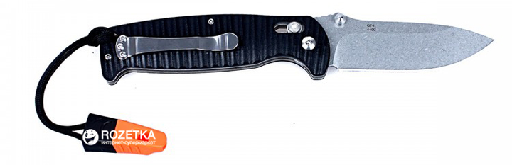 Туристический нож Ganzo G7412P Black (G7412P-BK-WS) - изображение 2