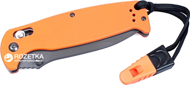 Туристический нож Ganzo G7413 Orange (G7413-OR-WS) - изображение 2