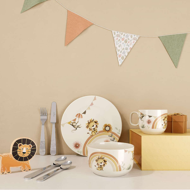 Villeroy & Boch Roar like a Lion дитячий набір посуду 7 предметів 1486738435 - зображення 3